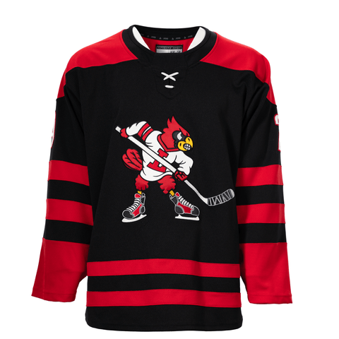 Black Skating Card Jersey