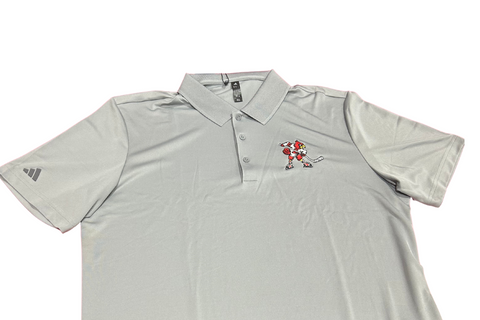 Gray Adidas Skating Card Polo